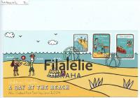 2004 ZEALAND/BEACH/2FDC 2205/7+Bl.175 2SCAN