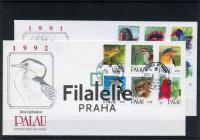 1991 PALAU/BIRD/2FDC 427/30+3+7+525/30