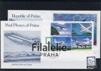 1985 PALAU/AIR/2FDC 92/5+Bl.1