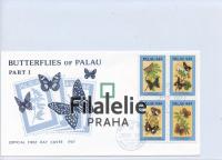 1987 PALAU/BUTTERFLY/FDC 168/71