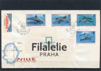 1993 NIUE/WWF/DOLPHIN/FDC 822/5