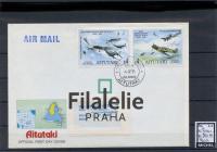 1995 AITUTAKI/WWII/AIR/FDC 740/1