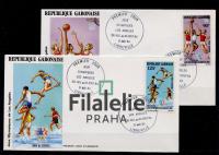 1984 GABON/OLYMP/2FDC 904/5