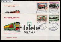 1970 CONGO/TRAIN/4FDC 261/4