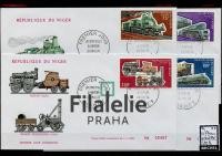 1974 NIGER/TRAIN/4FDC 426/9 LIMITED