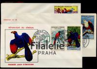 1961 SENEGAL/BIRD/3FDC 239/41+243