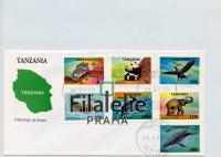 1994 TANZANIA/FAUNA/FDC 1775/81