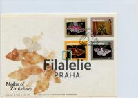 1986 ZIMBABWE/MOTHS/FDC 344/7