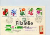 1965 MAGYAR/FLORA/2FDC 2164/73 2SCAN