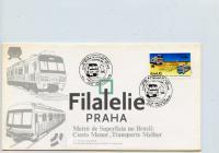 1985 BRASIL/TRAIN/FDC 2093