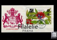 1990 GUYANA/BUTTERFLY/FDC 3047/Bl.87