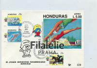 1991 HONDURAS/SPORT/FDC 1113/5+Bl.49