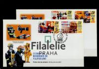 2001 CHILE/FIREMEN/2FDC 2019/22