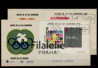 1968 MEXICO/OLYMP/2FDC 1298/Bl.17/8