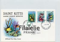 1984 St.KITTS/FISH/FDC 141/3