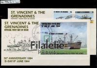 1994 St.VINCENT/WWII/2FDC 2846/7+Bl.319