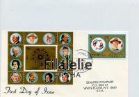 1973 FUJEIRA/POWELL/FDC 1313+Bl.132