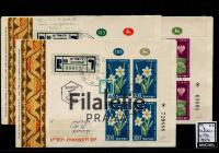 1959 ISRAEL/FLORA/3FDC 179/81(4Bl)