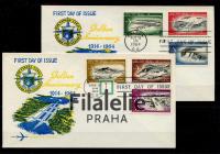 1964 CANALZONE/AIR/2FDC 153/8