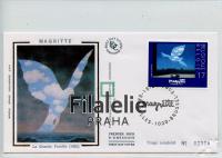 1998 BELGIE/ART/FDC/SILK 2807