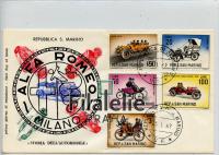 1962 SANMARINO/CAR/FDC 716/7