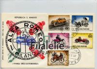 1962 SANMARINO/CAR/FDC 716/7