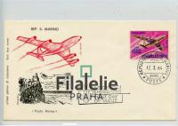 1964 SANMARINO/AIR/FDC 801