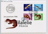 1996 SWISS/FAUNA/FDC 1597/600