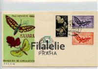 1964 SAHARA/BUTTERFLY/FDC 256/8