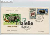 1965 CONGO/FAUNA/FDC 64/5