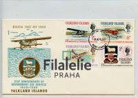 1969 FALKLAND/AIR/FDC 175/8