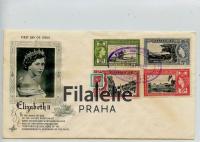 1955 JAMAICA/QEII/FDC 157/60