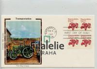 1987 USA/TRACTOR/FDC/SILK 1865