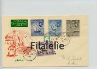 1953 ADEN/QEII/FDC 53/6