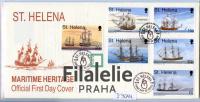 1998 ST.HELENA/SHIP/FDC 736/47 2SCAN