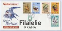 1987 BARBADOS/BIRD/FDC 674/8