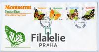 1981 MONTSERAT/BUTTERFLIES/FDC 441/4
