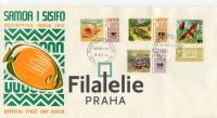 1972 SAMOA/SHELL/MOTHS/FDC 268/71