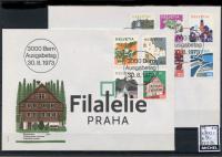 1973 SWISS/TOURISM/2FDC 1003/12