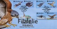 1999 GIBRALTAR/BIRD/AIR/2FDC 880/5+Bl.38/9 2SCAN