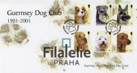 2001 GUERNSEY/DOGS/FDC 884/9