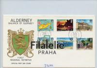 1983 ALDERNEY/TOURISM/2FDC 1//12 2SCAN