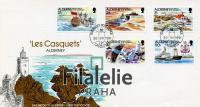 1991 ALDERNEY/SHIP/FDC 49/53