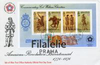 1976 MAN/AMERICA/FDC 74/Bl.2