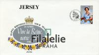 1986 JERSEY/QEII/FDC 377