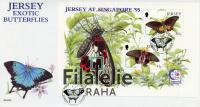 1995 JERSEY/BUTTERFLIES/FDC 717/Bl.11