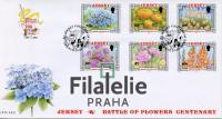 2002 JERSEY/FLORA/2FDC 1041/6+Bl.33 2SCAN