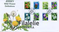 2005 JERSEY/FLOWER/2FDC 1187/94+KB 2SCAN