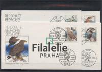 1991 BUNDES/BIRD/4FDC 1539/42