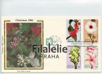 1984 PALAU/FLORA/SILK 61/4